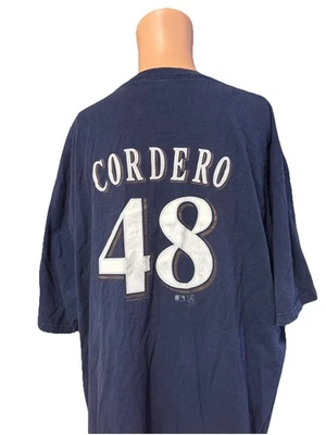 Vintage 2007 Milwaukee Brewers #48 Francisco Cordero Jersey Shirt Size 2XL LEE - Image 1 of 4