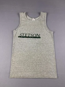Vintage Champion Stetson University Shirt Tank Top Size Medium Fits Small 80s - Picture 1 of 8