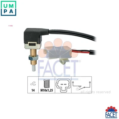 SWITCH CLUTCH CONTROL (CRUISE CONTROL) 7.1302 FOR HYUNDAI i40/CW/Kombi/Van 1.4L - Image 1 of 4