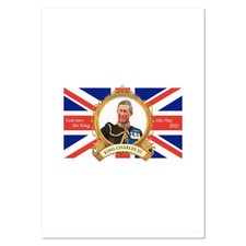 'King's Coronation Union Jack Flag' Wall Posters / Prints (PP038176)