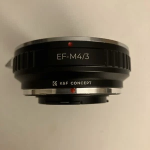 K&F Concept Adapter EF-M4/3 Pro - Bild 1 von 3