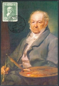 ESPAÑA - AÑO 1930 - EDIFIL 504 - TARJETA POSTAL - QUINTA DE GOYA  - Picture 1 of 2