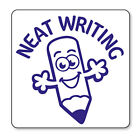 Neat Writing School Teacher Marking Feedback Stamper Stamp Blue Ink 20Mm