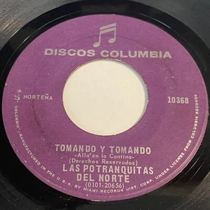 Las Potranquitas Del Norte: Tomando Y Tomando / Pecado Mortal 45 - Columbia - Imagen 1 de 2