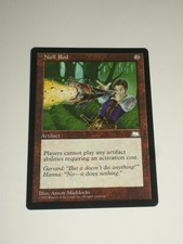 Magic the Gathering MTG NULL ROD Weatherlight Single Card NM UNPLAYED