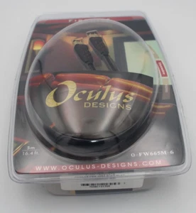 6 PIN to 6 PIN Male FireWire cable 16.4ft NEW IN BOX - Picture 1 of 2