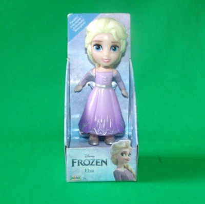 Disney Mini Princesa Mini Frozen Elsa No. Figura Muñeca 2 2.5" Jakks Pacific Foto 1 de 2
