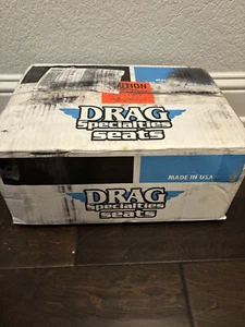 NIB Drag Specialties -0806-0017 - Small Spring Solo Seat, Black Vinyl... - Bild 1 von 8