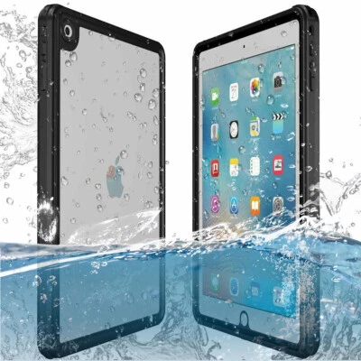 Waterproof Case For Apple iPad 6th/5th Gen 9.7" 2017/2018 Clear Underwater Cover - Image 1 of 4