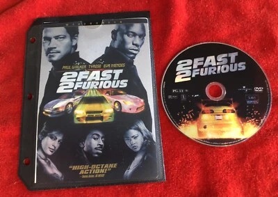 2 Fast 2 Furious featuring Paul Walker DvD stored in Case Logic Sleeve - Image 1 of 4