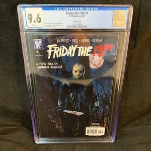 Friday the 13th #1 CGC 9.6 WP 1:10 Tim Bradstreet variant 2006 DC Wildstorm - Picture 1 of 4