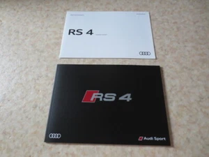 Audi Rs4 Rare Book Catalog Price List With Specification Table Out Of Print Audi - Picture 1 of 10