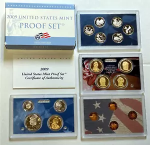 2009-S US Proof Set  18 coins  w/ box and CofA - Picture 1 of 1