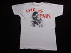 Vintage 1980s Grateful Dead Pigpen Memorial Life Is Pain Tee Shirt Size Medium