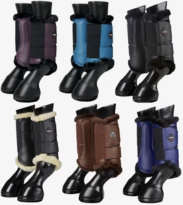 LeMieux Fleece Lined Brushing Splint Boots Airflow Schooling/Hacking Winter 2022 - Picture 1 of 16