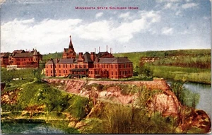 Postal de colección Minnestoa MN State Soldiers Home 1910 vista antigua - Imagen 1 de 2