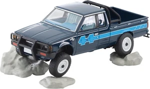 TOMICA LIMITED VINTAGE NEO 1/64 LV-N321b NISSAN TRUCK 4X4 KING CAB BLUE 332855 - Picture 1 of 7