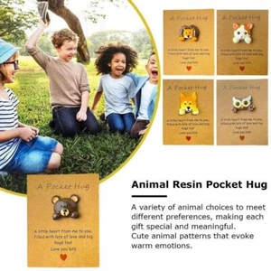 Valentines Day Animal Resin Card Gift Water Cup Sticker A6G8 M5G H5I8 K0R3 L1T6 - Picture 1 of 21