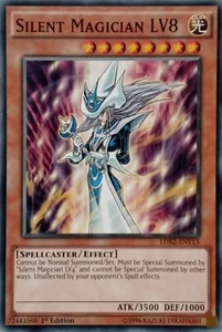 LDK2-ENY13 SILENT MAGICIAN LV8 COMMON 1ST EDITION YuGiOh CARD - Picture 1 of 1