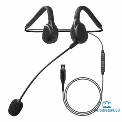 FCS X12 Military Earphones Tactical Headset Work for V60 Dual PTT KN6 Connector  - Image 1 of 4