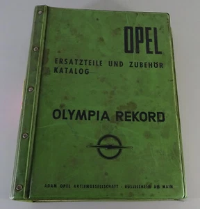Teilekatalog / Ersatzteilliste Opel Rekord P1 + P2 Baujahr 1962-1966 Stand 1966 - Bild 1 von 10