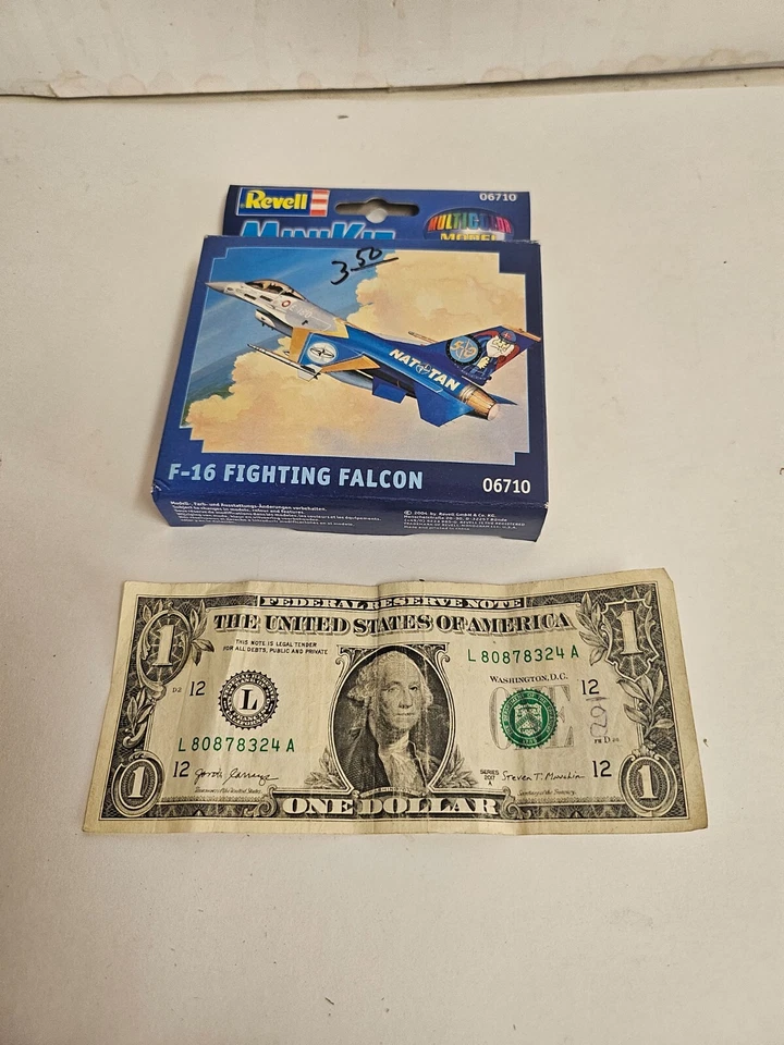 Revell Minikit f-16 Fighting Falcon  06710 - Snap Kit New! - Image 1 of 3