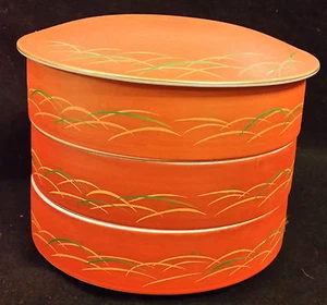 Set of 3 Bowls/Plates with Lid/Ceramic Stackable Bowl Set From Japan-ship free - Picture 1 of 2