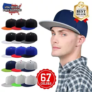 CHOK.LIDS Visera de Billete Plano Clásico Sombrero Blanco Alama Ajustable Superior - Imagen 1 de 408