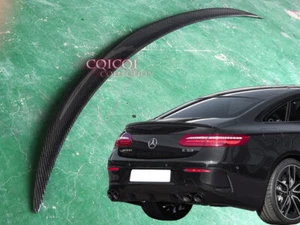 Carbon Fiber M-BENZ 2017~2021 W238 C238 E class Coupe A type trunk spoiler ◎ - Picture 1 of 4