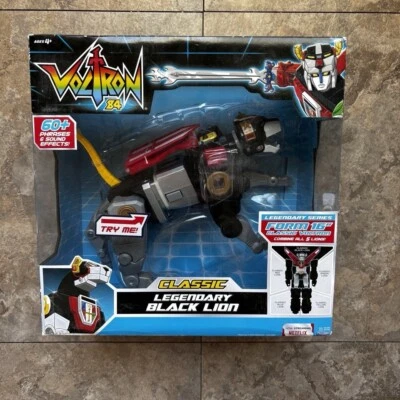 Playmates Classic Voltron 40 Aniversario Legendary Black Lion Foto 1 de 4