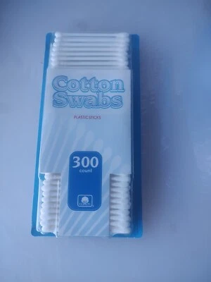 12 Pack Of US COTTON Cotton Swabs, 300 count x 12 - SALE - Image 1 of 2