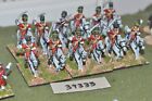 25Mm Napoleonic / British - Scots Greys 12 Figures - Cav (39333)