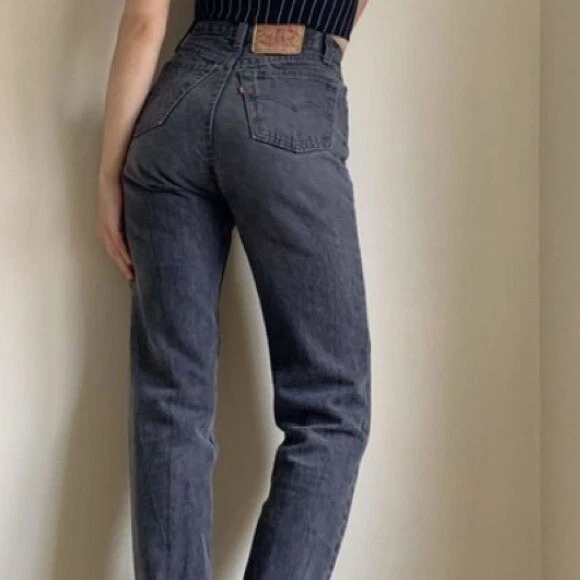 Levi’s Vintage 501 Jeans 5 Juniors Negro 25" Cintura Foto 1 de 4