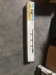 Hampton Bay 3-Light Matte Black Linen Glass Linear Track Lighting Kit - Picture 1 of 2