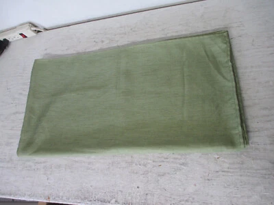 Olive Green Polyester Weave 52" Square  Card Table TABLECLOTH - Image 1 of 3