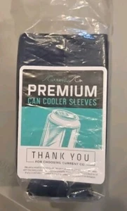 12oz Can Coolers 13 Flexible Beverage Koozies Blank Beer Insulator Sleeves Blue - Picture 1 of 3
