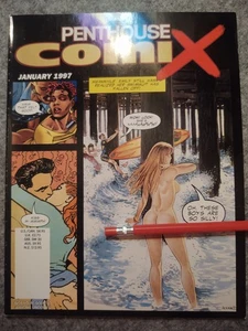 Penthouse Comix #19 1997 Vol 2 Richard Corben Milo Manara hidden camera aliens - Picture 1 of 8