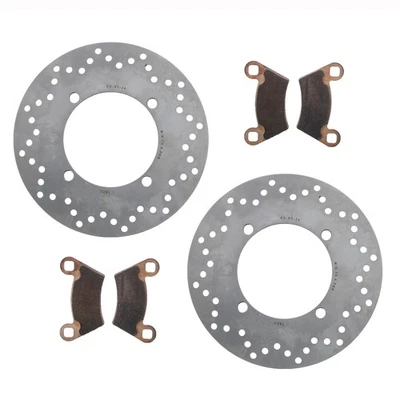2014 Polaris Sportsman Ace Rear Brake Rotors and MudRat Brake Pads - Image 1 of 4