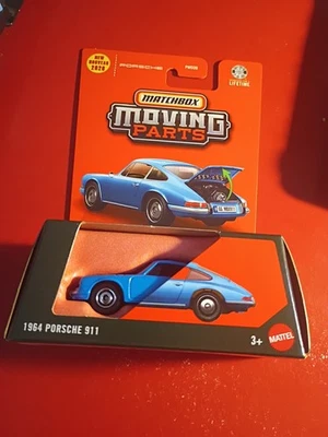 2026 Matchbox Moving Parts 1964 Porsche 911  Blue New: (Make Offer $11.90) Save - Image 1 of 3