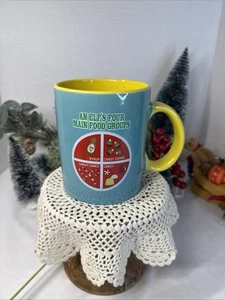 An Elf's Four Main Food Groups Kaffeebecher Teetasse Buddy the Elf Film Süßigkeiten EUC - Bild 1 von 8