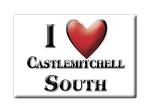 Castlemitchell South, Leinster, Kildare - Fridge Magnet I Love Ireland - Picture 1 of 10