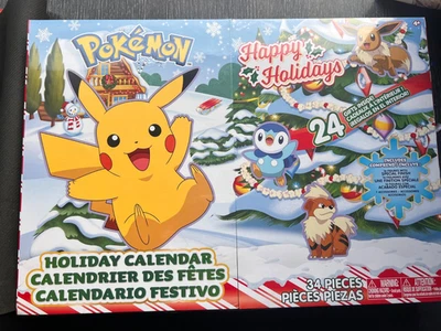 Pokemon Holiday Limited Edition Advent Calendar - Jazwares Exclusive NEW! - Image 1 of 2