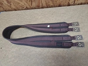 Thorowgood Waffle Weave, Shaped girth, Brown,48”.(ref. 246B) - Picture 1 of 6
