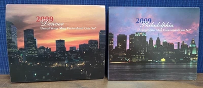 2009 United States Mint Uncirculated Coin Set - Philadelphia & Denver - Image 1 of 4