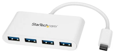 4 Port USB 5Gbps Hub, USB-C to 4x USB-A - HB30C4ABW - Image 1 of 2