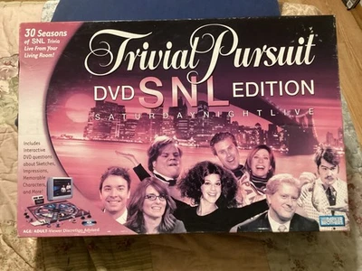 TRIVIAL PURSUIT DVD SNL EDITION COMPLETE,RADNER,FEY,FALLON,ACKROYD/ FREE POSTAGE - Image 1 of 4