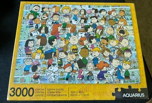 Rompecabezas Peanuts Gang 3000 piezas 32x45" Acuario Nuevo/Sellado - Imagen 1 de 3