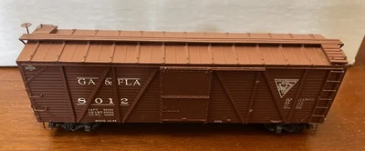 HO PRO BUILT Resin Sunshine Georgia & Florida Wood Boxcar RTR - Image 1 of 4