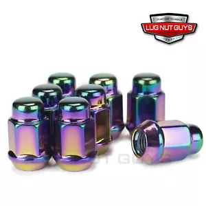 20 Lug Nuts Bulge Acorn 12x1.5 Neo Chrome 3/4 Hex fits Lexus Scion - Picture 1 of 2