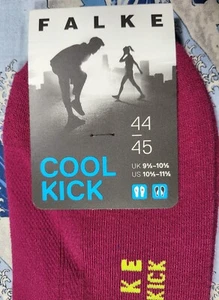 Falke Mens Cool Kick Sneaker Socks Radiant Orchid UK 9.5-10.5 EU 44-45 RRP £14 - Picture 1 of 4